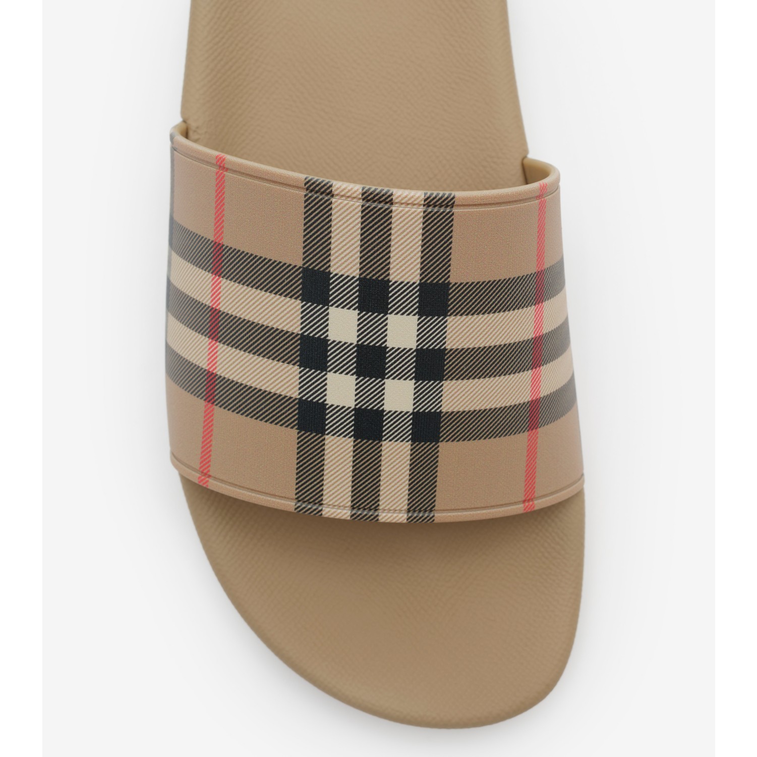 Check Slides in Archive beige - Men | Burberry® Official