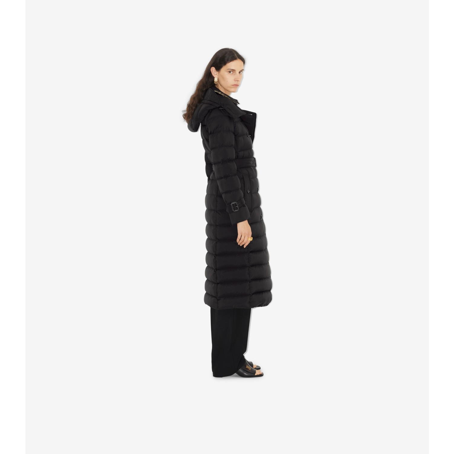 Puffer hot sale coat longline