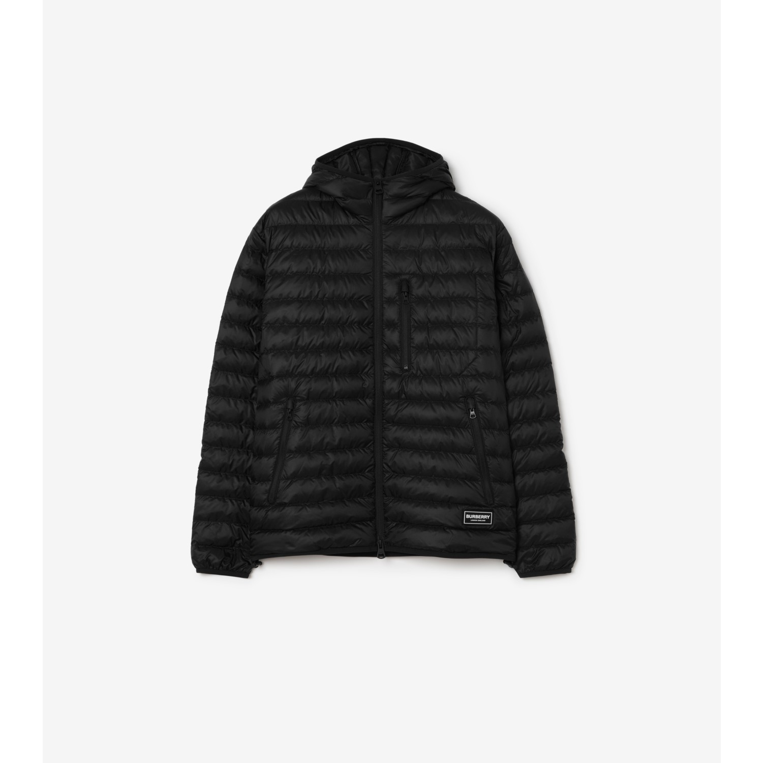 Nylon Puffer Jacket in Black - Men | Burberry® Official