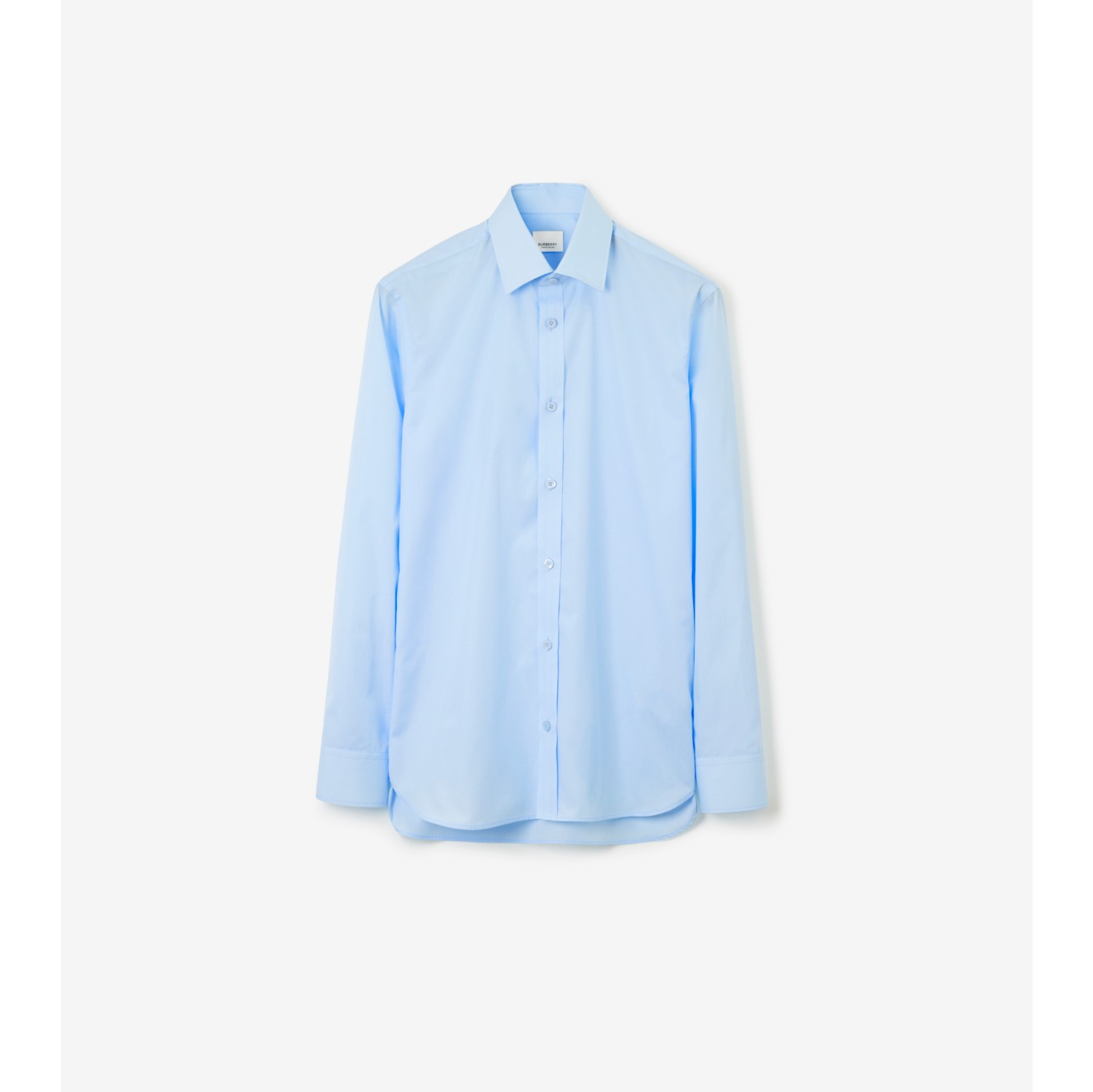 Baby blue burberry outlet shirt