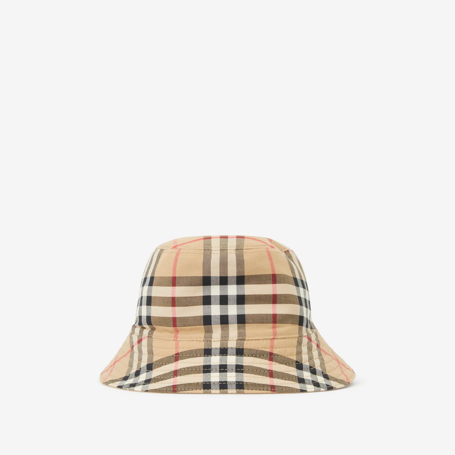 Sombrero de pesca reversible en algodón de gabardina