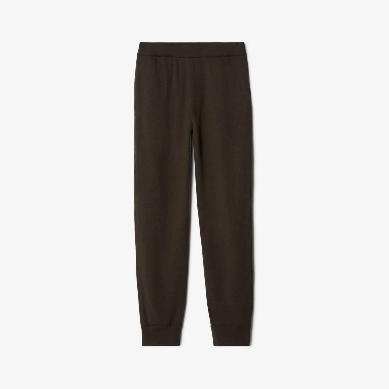 Pantalones de jogging en lana con logotipo (Otter) - Mujer | Burberry® oficial