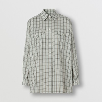 camicia tartan donna