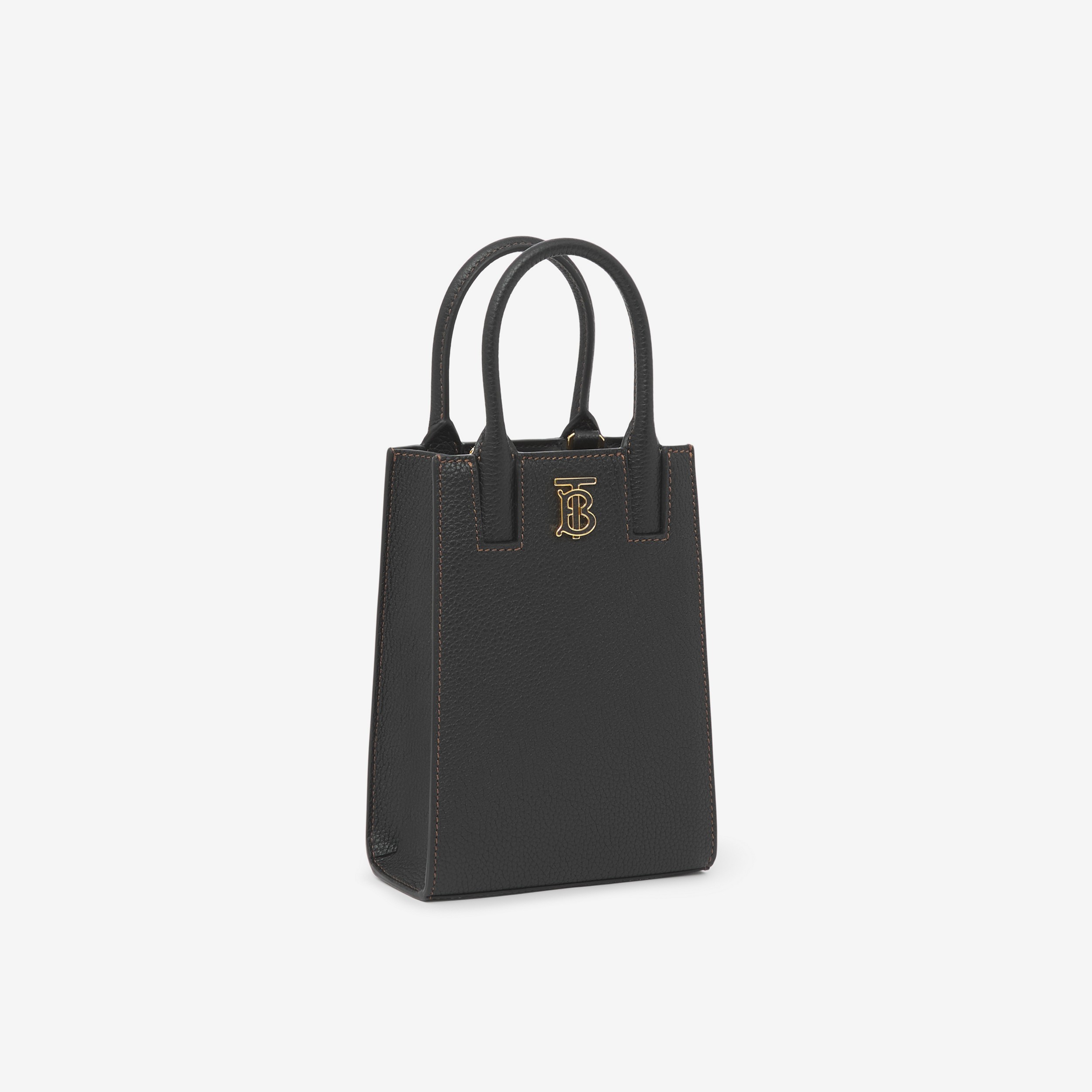Micro Frances Tote in Black - Women | Burberry® Official - 2
