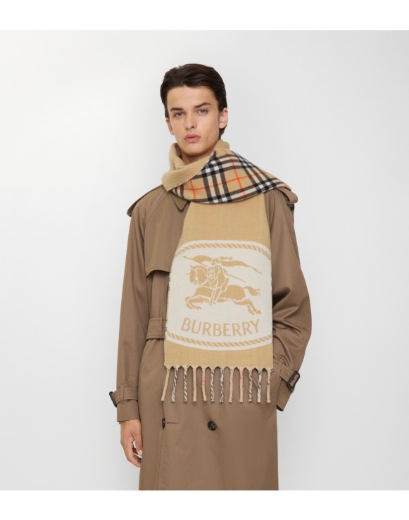 極美品　現行　BURBERRY　バンビ　ロゴ入り 鹿模様 フード付きジャケット 極美品 現行 BURBERRY バンビ ロゴ入り 鹿模様 フード付き