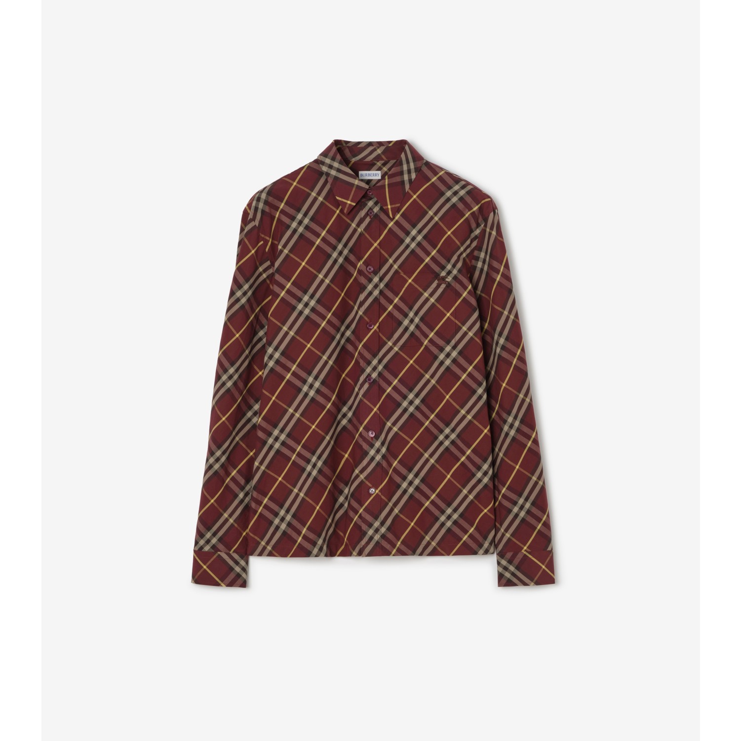 Classic Fit Check Cotton Shirt