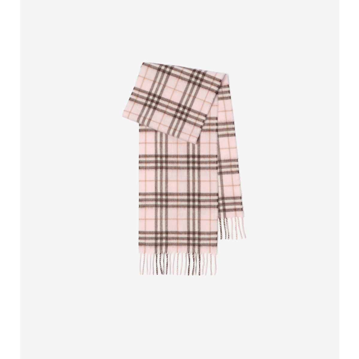  Check Cashmere Scarf