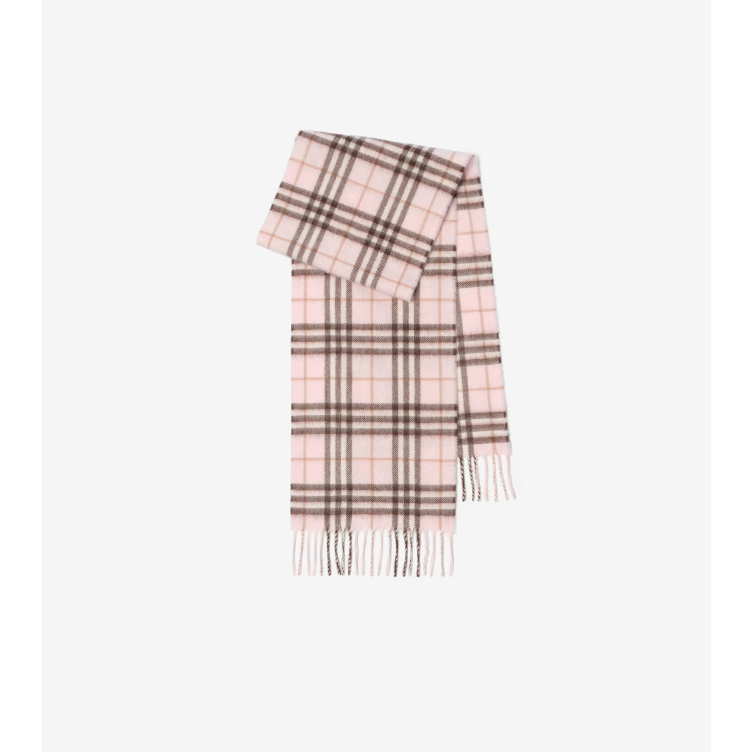 Check Cashmere Scarf
