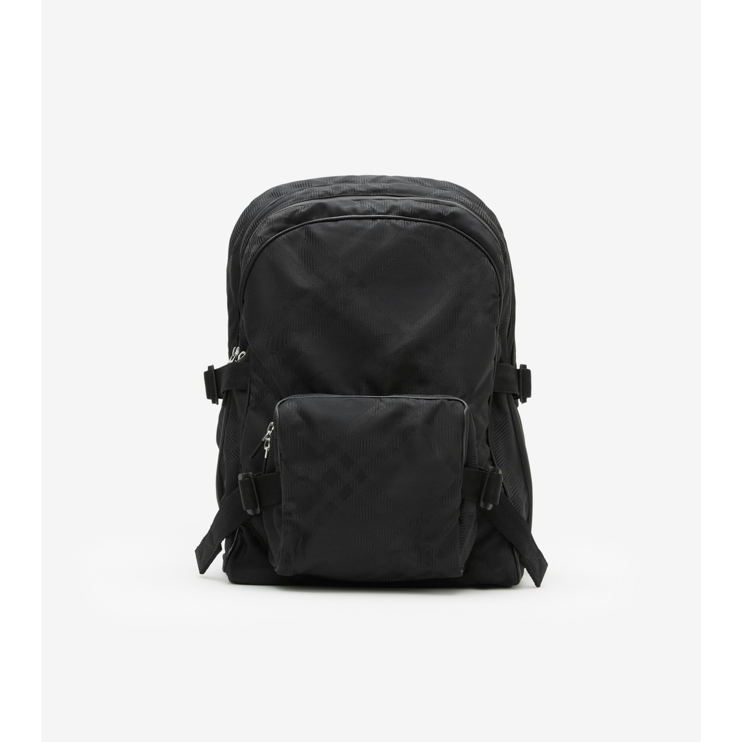 Rucksack mit Jacquard-gewebtem Karomuster