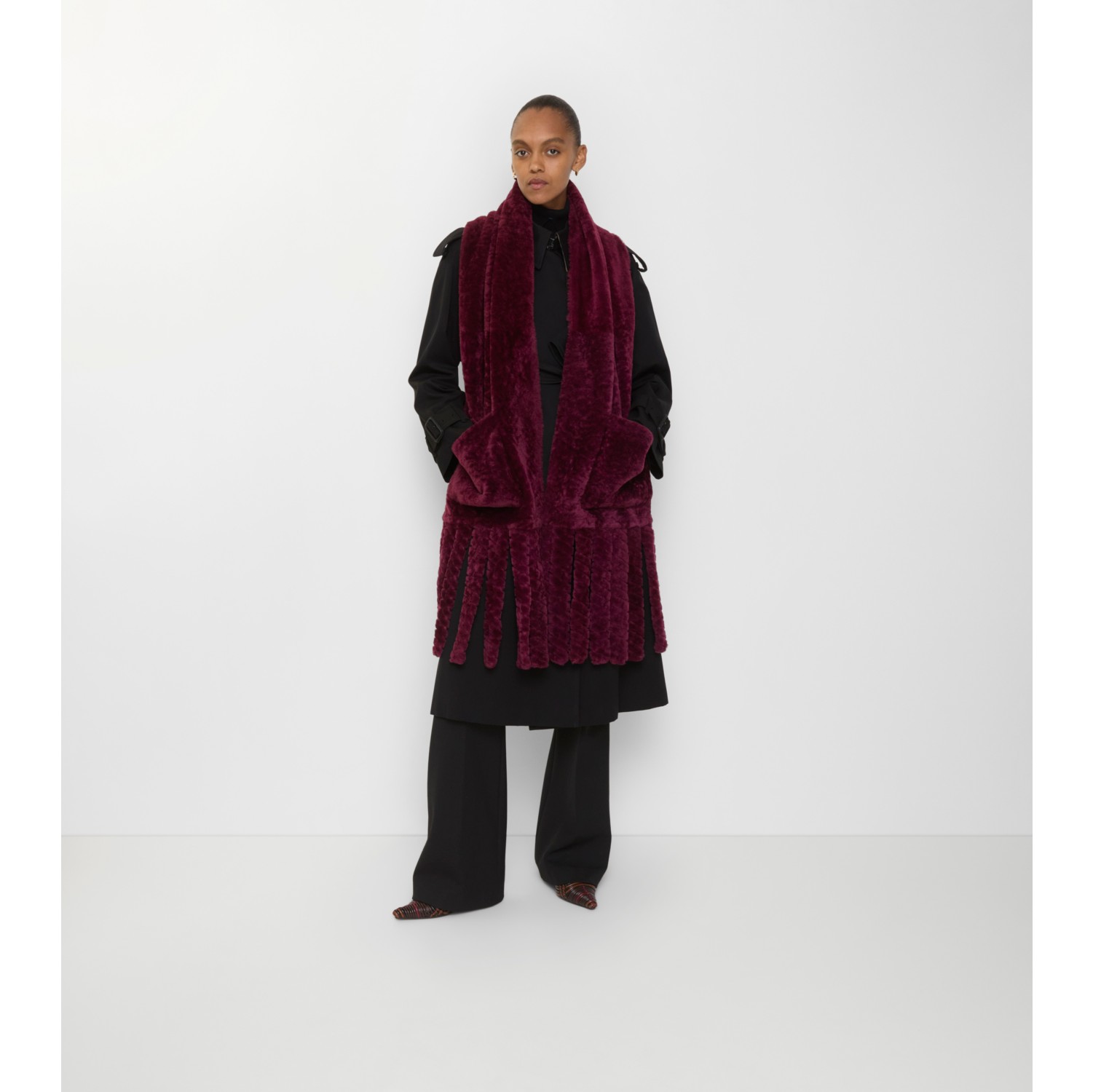 Shearling Scarf