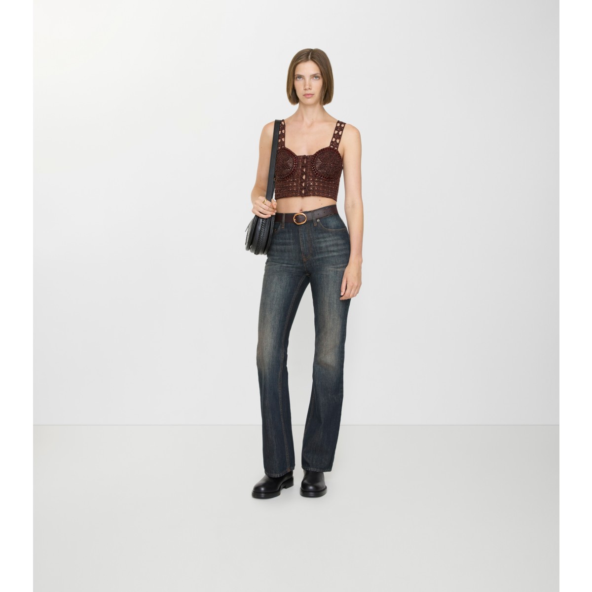  High-rise Bootcut Jeans
