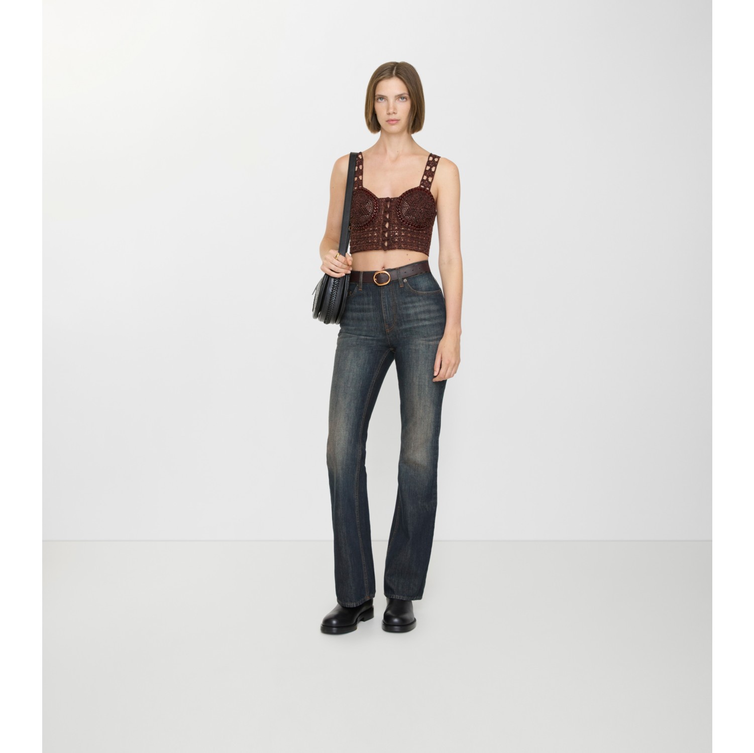 High-rise Bootcut Jeans