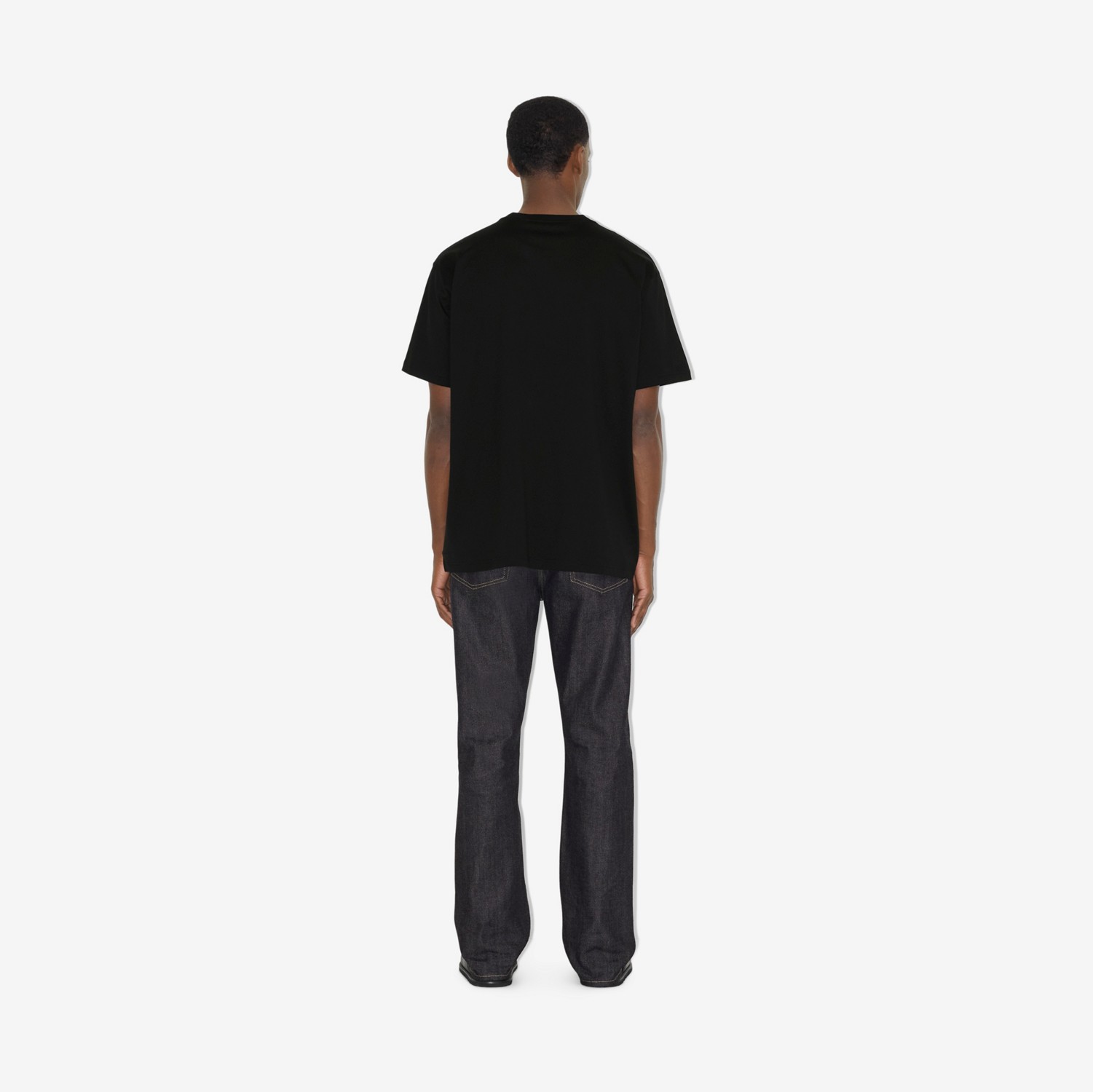 ロゴプリント コットンTシャツ (ブラック) - メンズ | Burberry®公式サイト