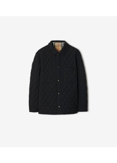 Reversible Quilted Nylon Overshirt