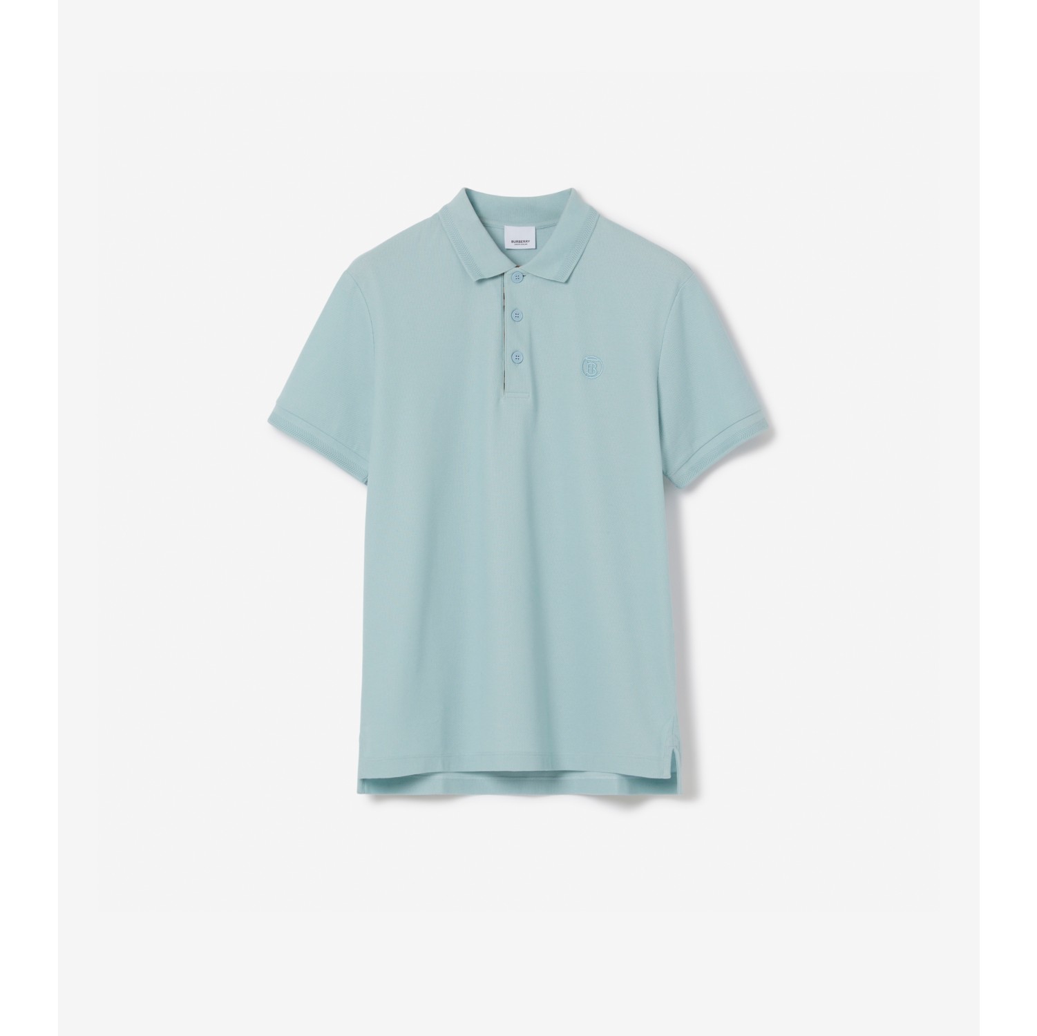 Light blue sales burberry polo