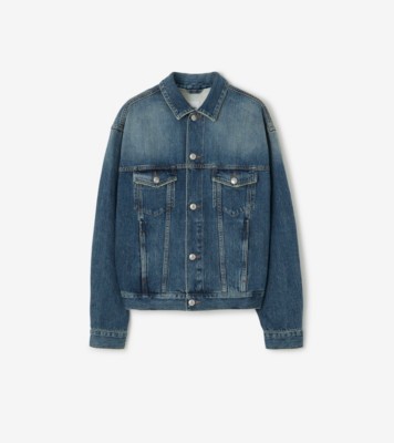 Denim Jacket in Vintage denim - Men | Burberry® Official