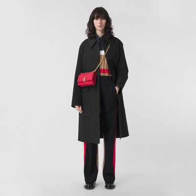 burberry belted car coat