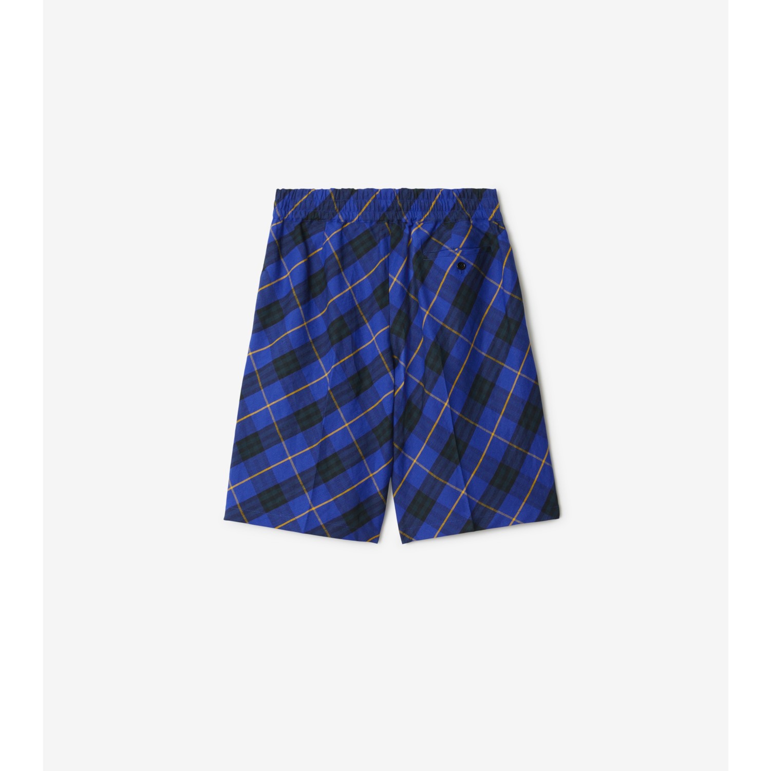 Pantaloncini in lino Check