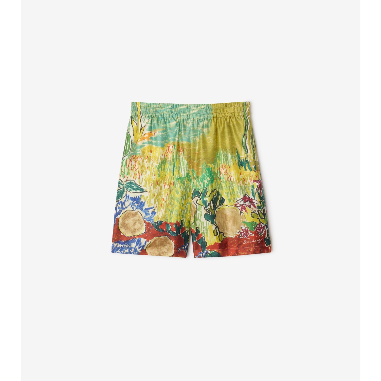 Highgrove Fountain Silk Shorts