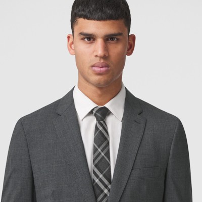 burberry charcoal tie