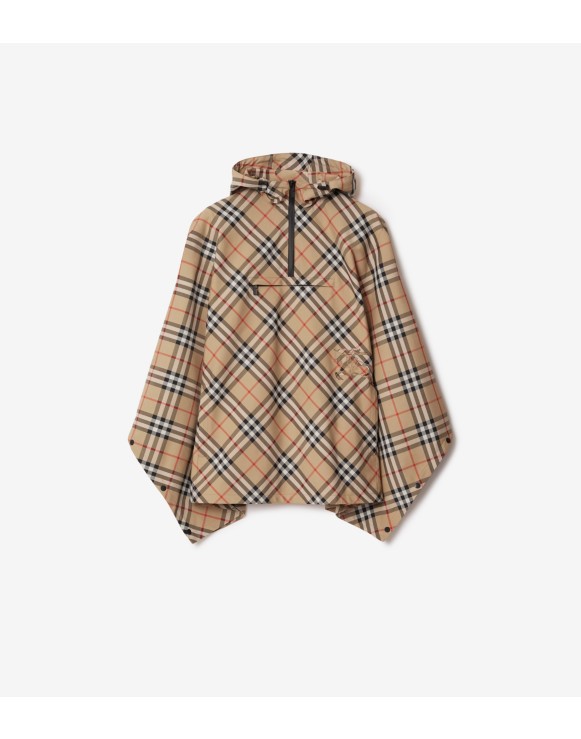 Burberry cape with hood hotsell