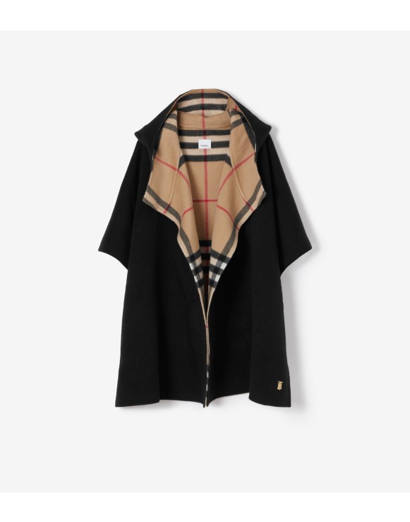 Fashion burberry puffer cape