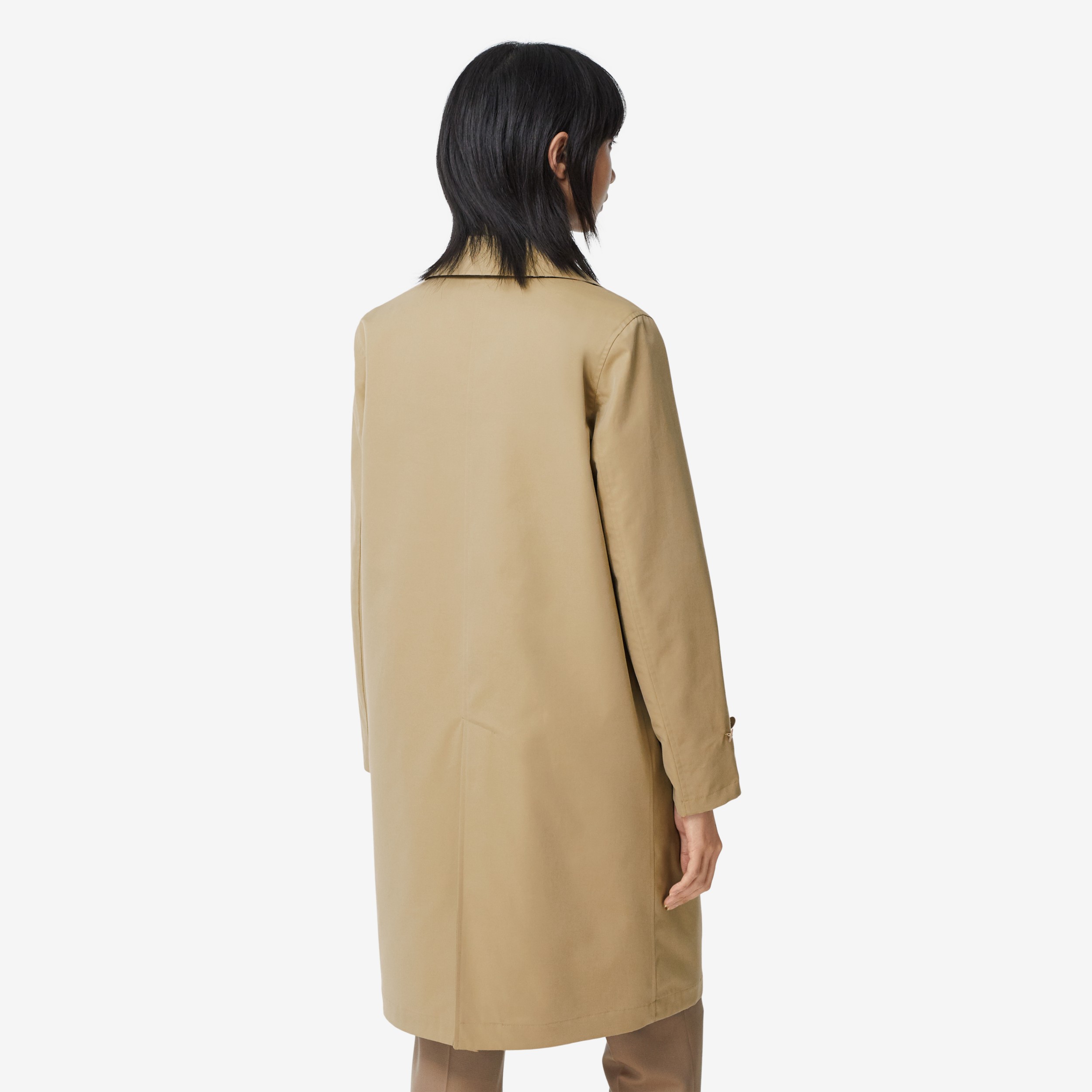 Abrigo tres y a cuadros Vintage Checks (Miel) - Mujer | Burberry® oficial