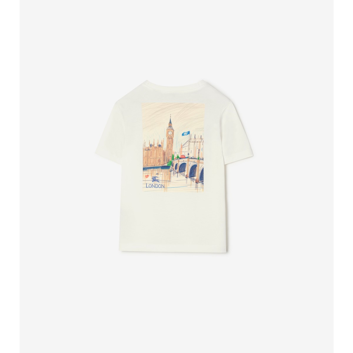  Check London Bear Cotton T-shirt
