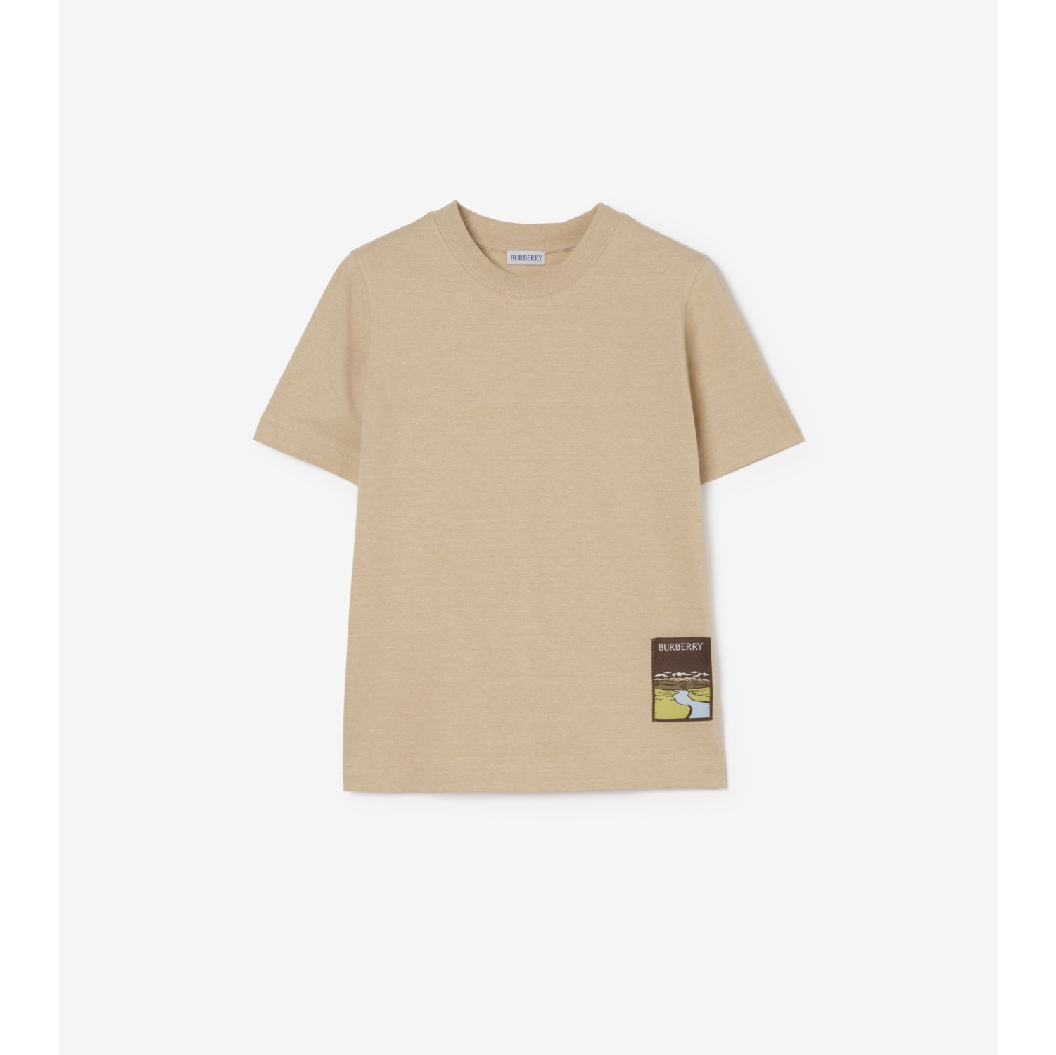 Landscape Label Cotton T-shirt