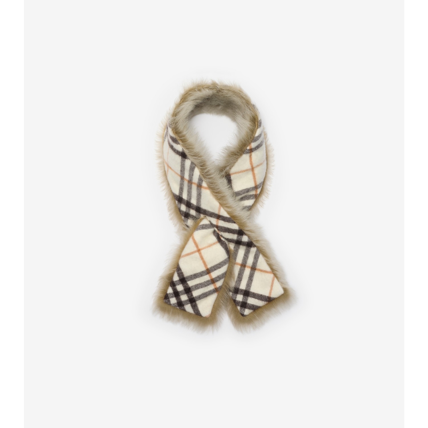 Reversible Shearling Scarf
