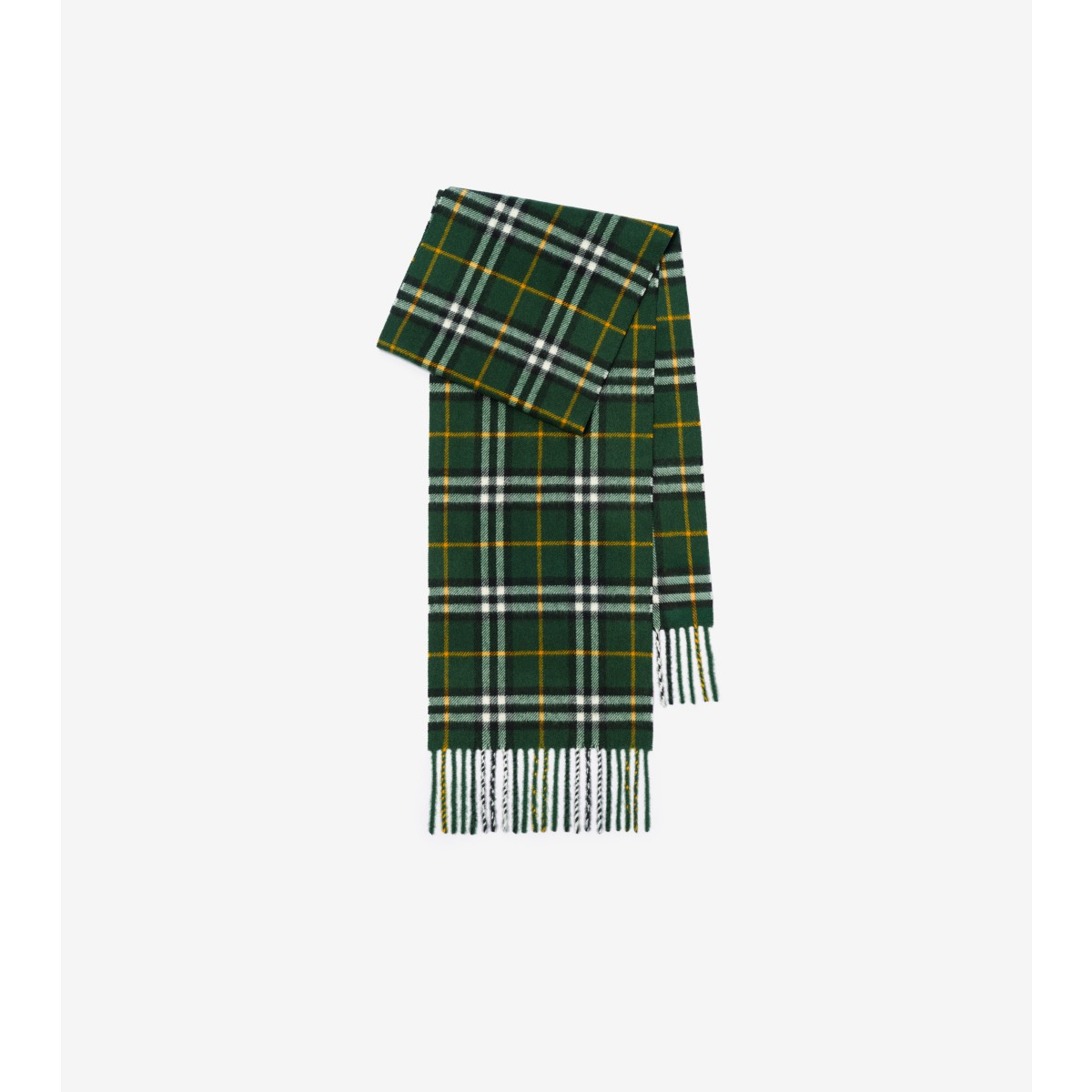  Check Cashmere Scarf
