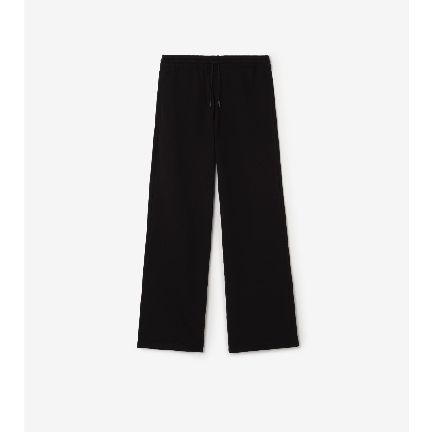 Check Label Cotton Track Pants