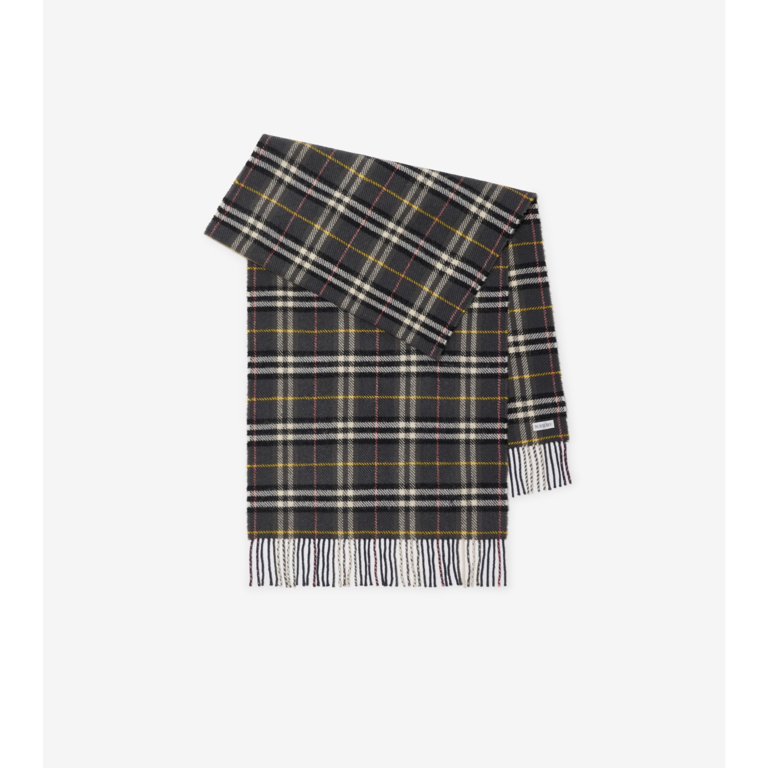 Check British Wool Scarf