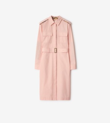 Cotton Poplin Shirt Dress in Flora - Women | Burberry® Official