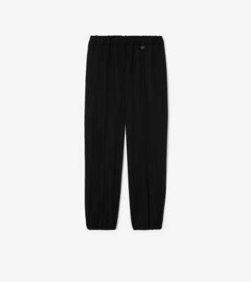 Burberry ウール ジョギングパンツ (ブラック) - ウィメンズ | Burberry®公式サイト