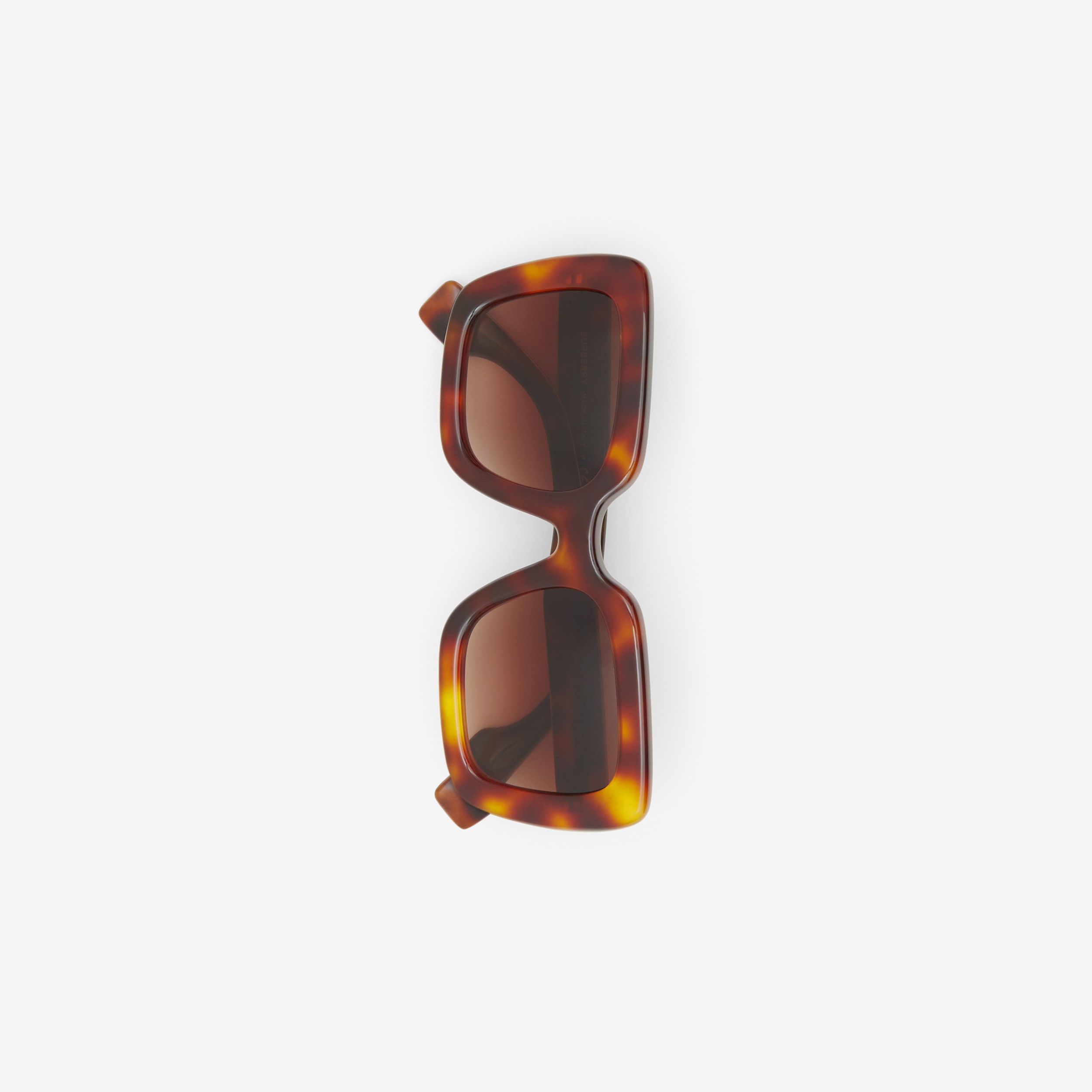 Oversized Square Frame Sunglasses in Tortoiseshell - Women | Burberry® Official - 2