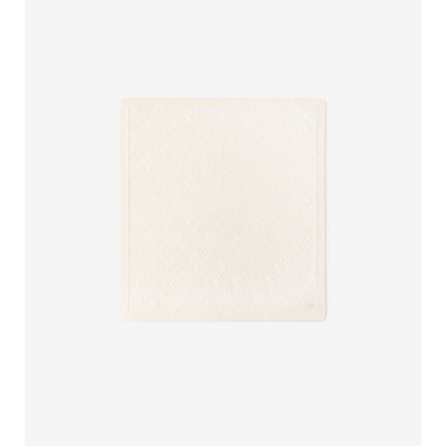 Copertina per bebè in cashmere Check