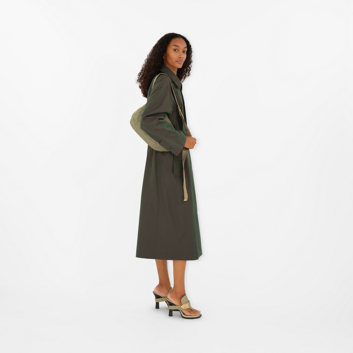 Long Cotton Car Coat