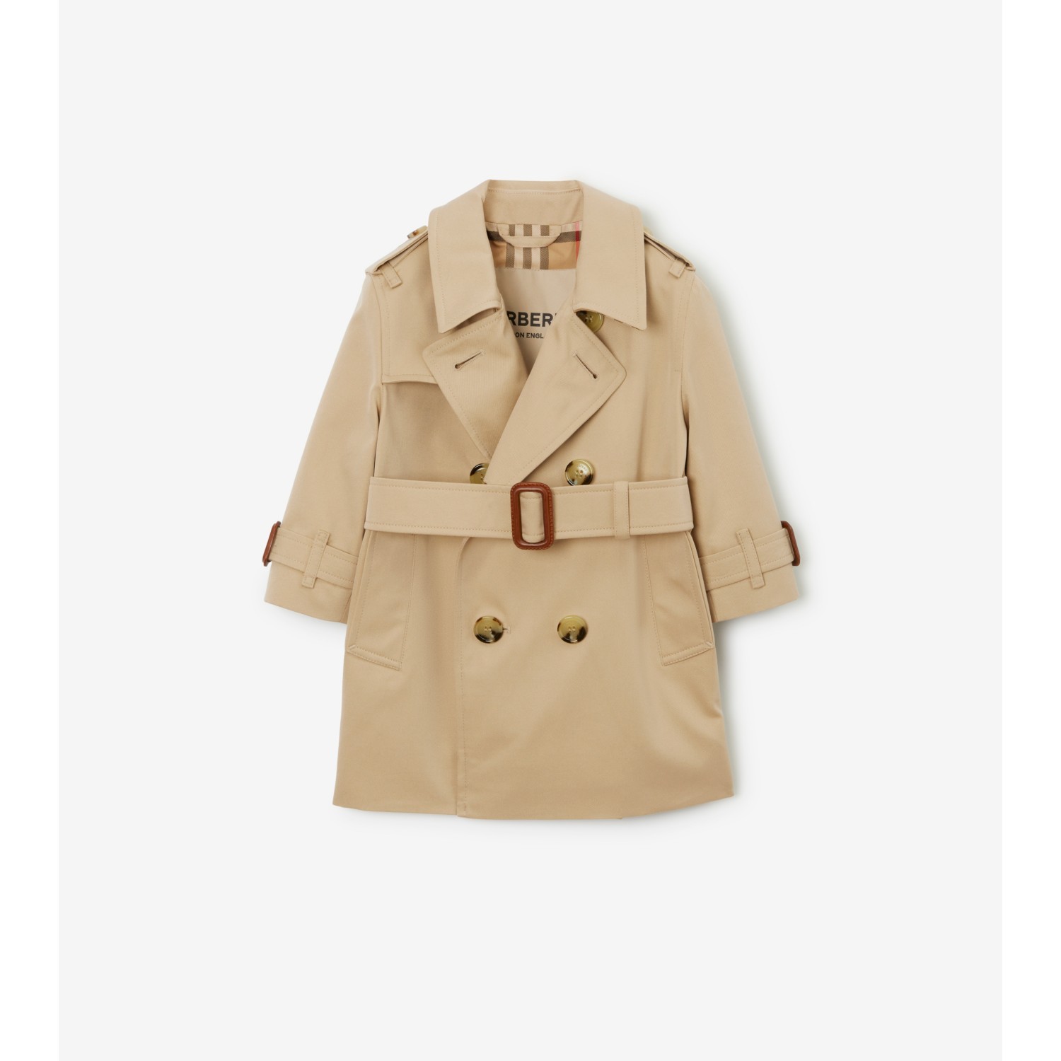 Gabardine Trench Coat