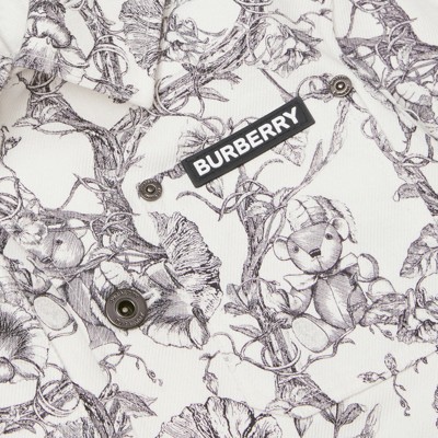 burberry floral jacket