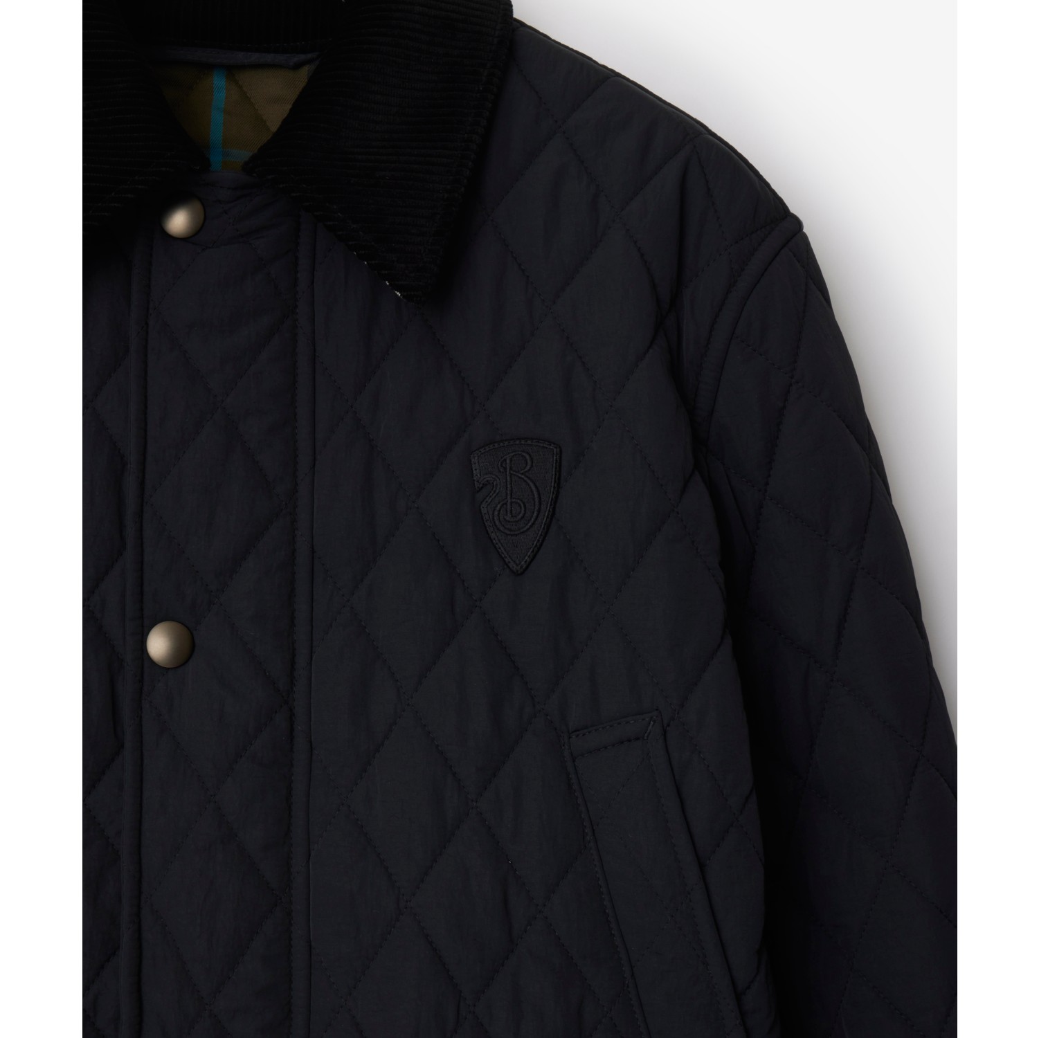 Quilted Nylon Barn Jacket