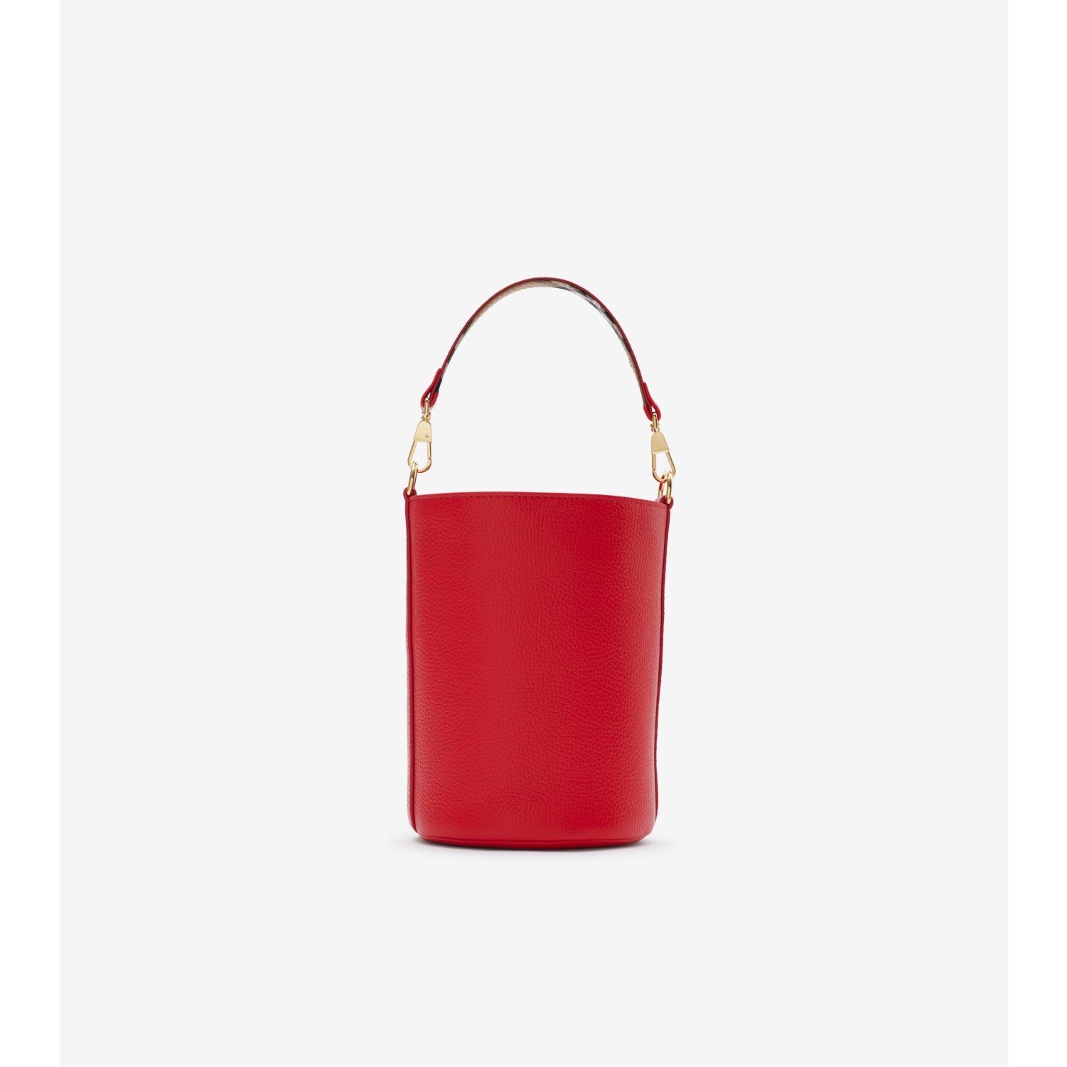 Small Bucket Bag in Bright red - Women | Burberry® Official