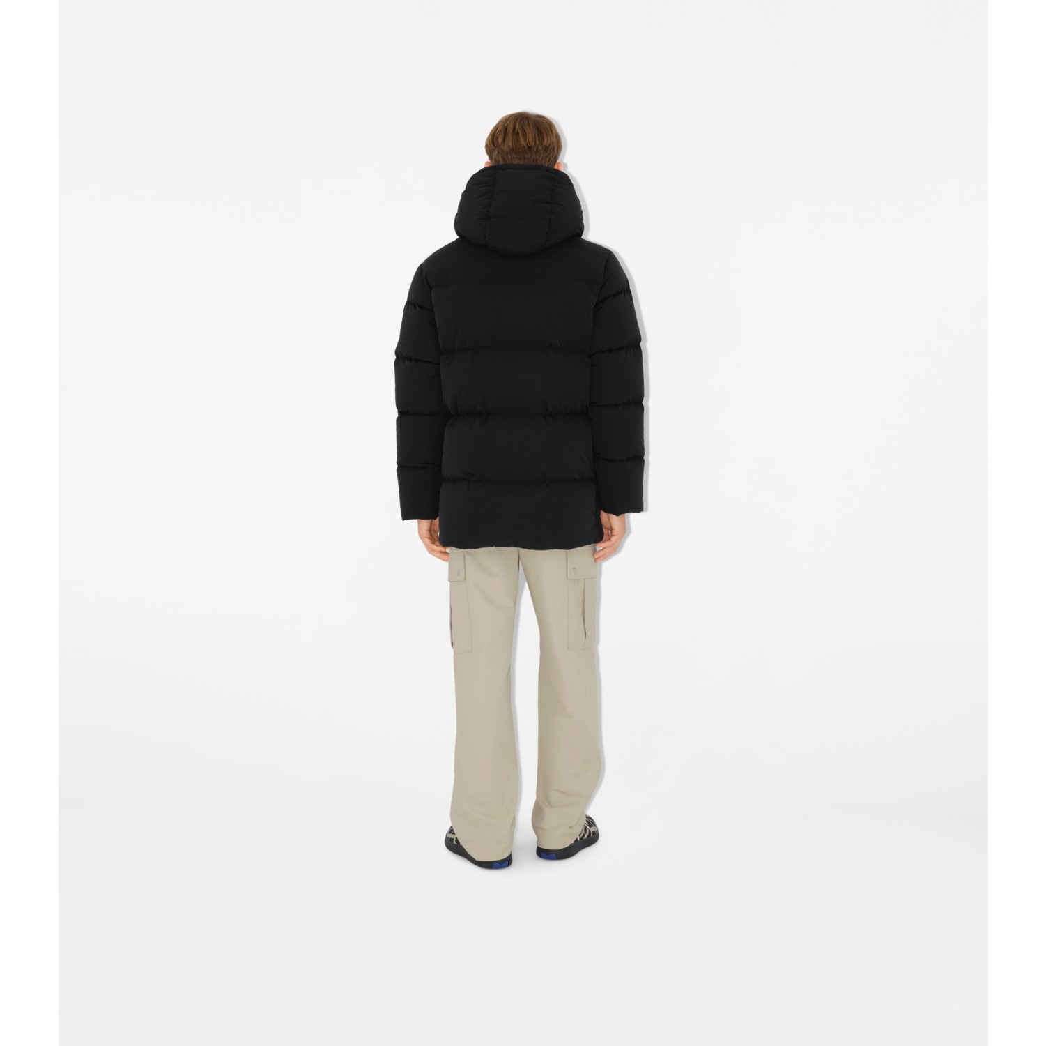 Nylon Puffer Coat