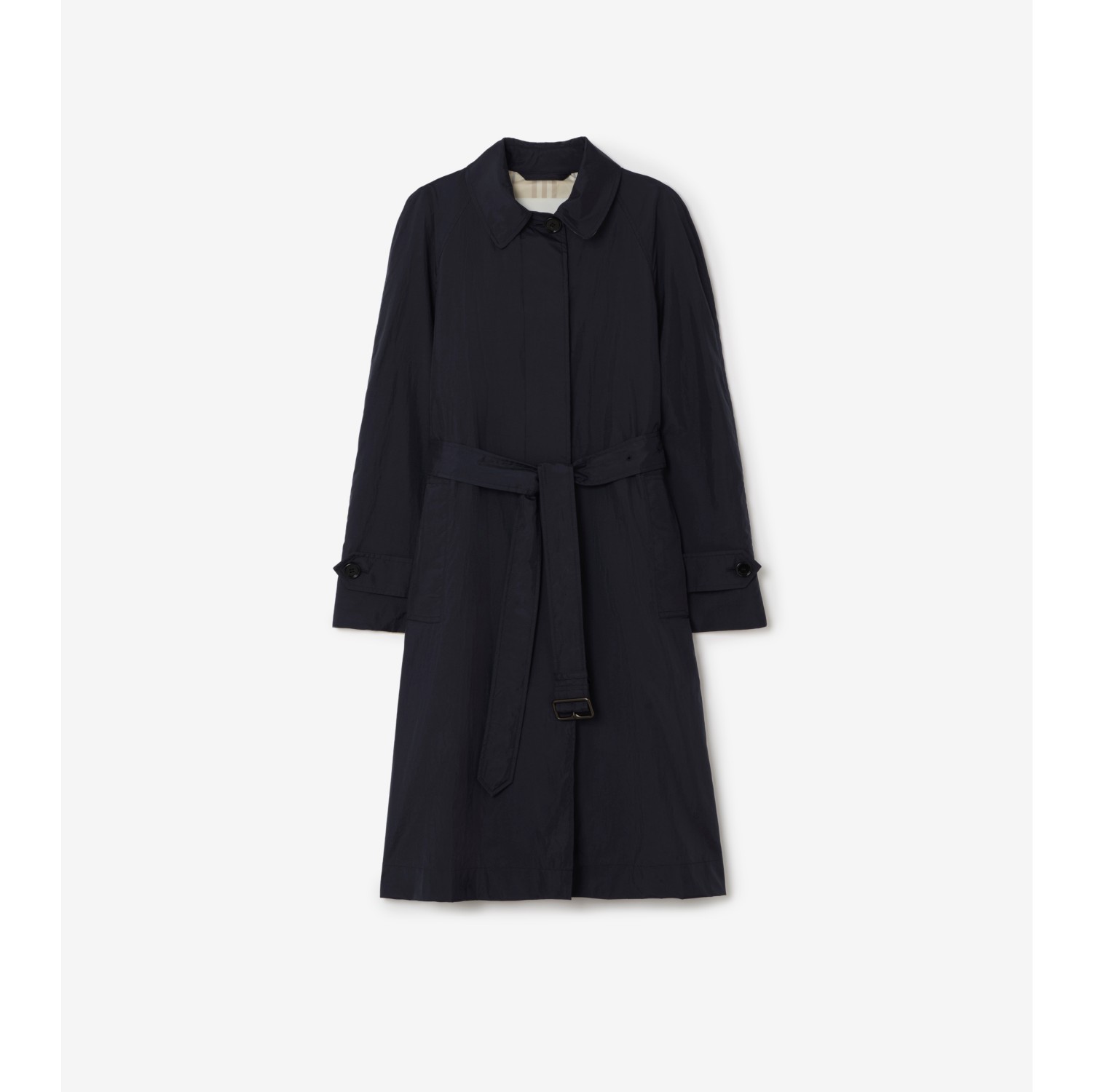 Long Belted Nylon Tickhill Car Coat