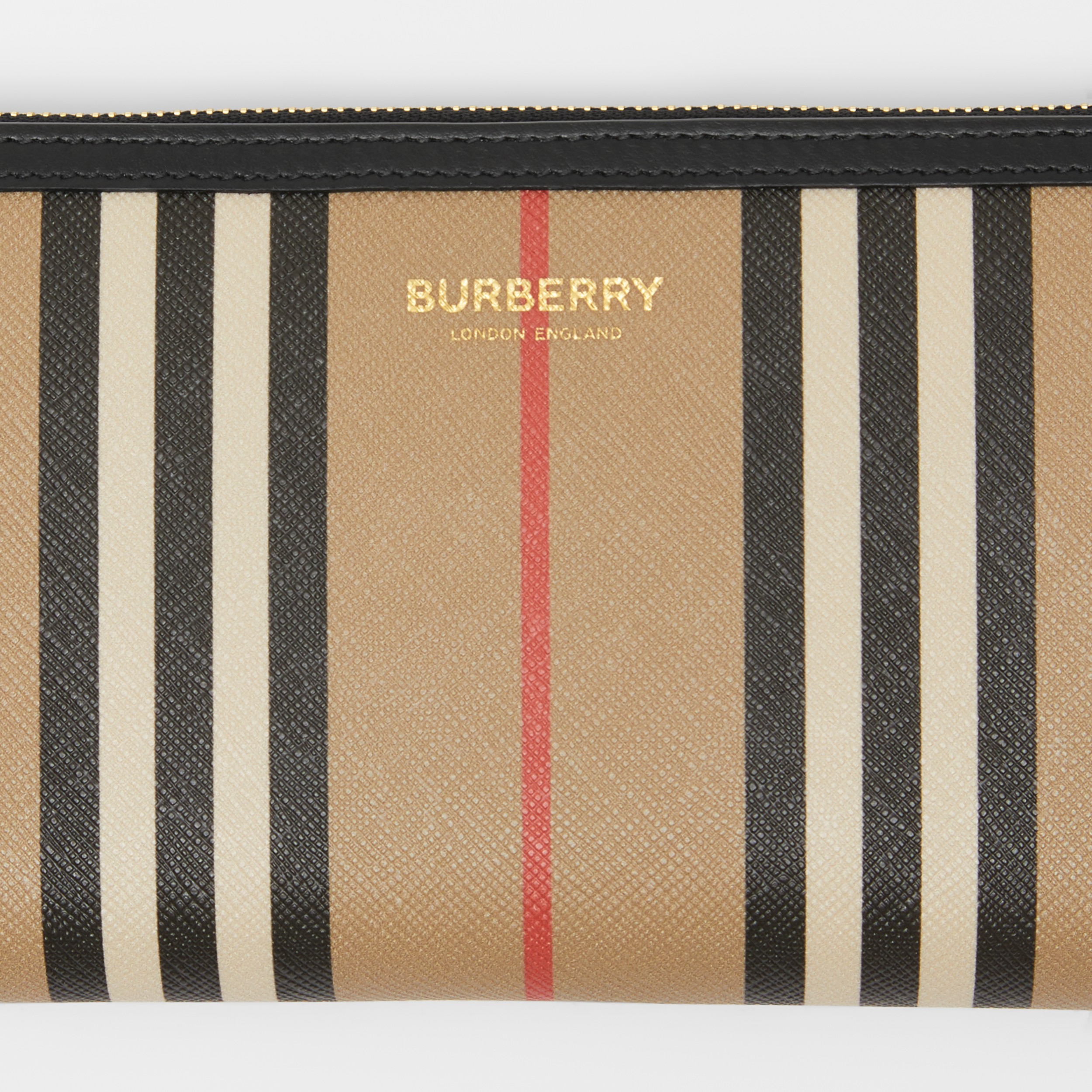 jessie icon stripe e canvas crossbody card case