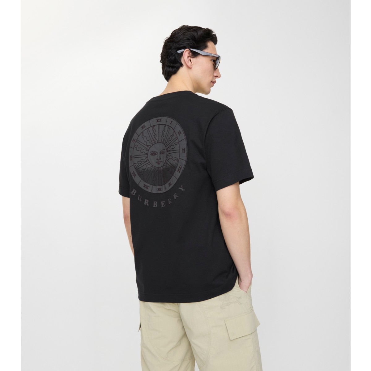  Embroidered Sun T-shirt