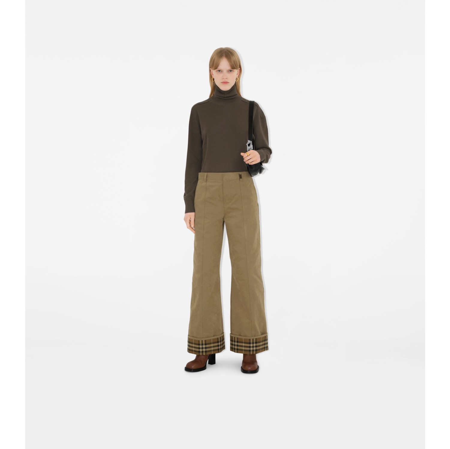 Cotton Nylon Trousers