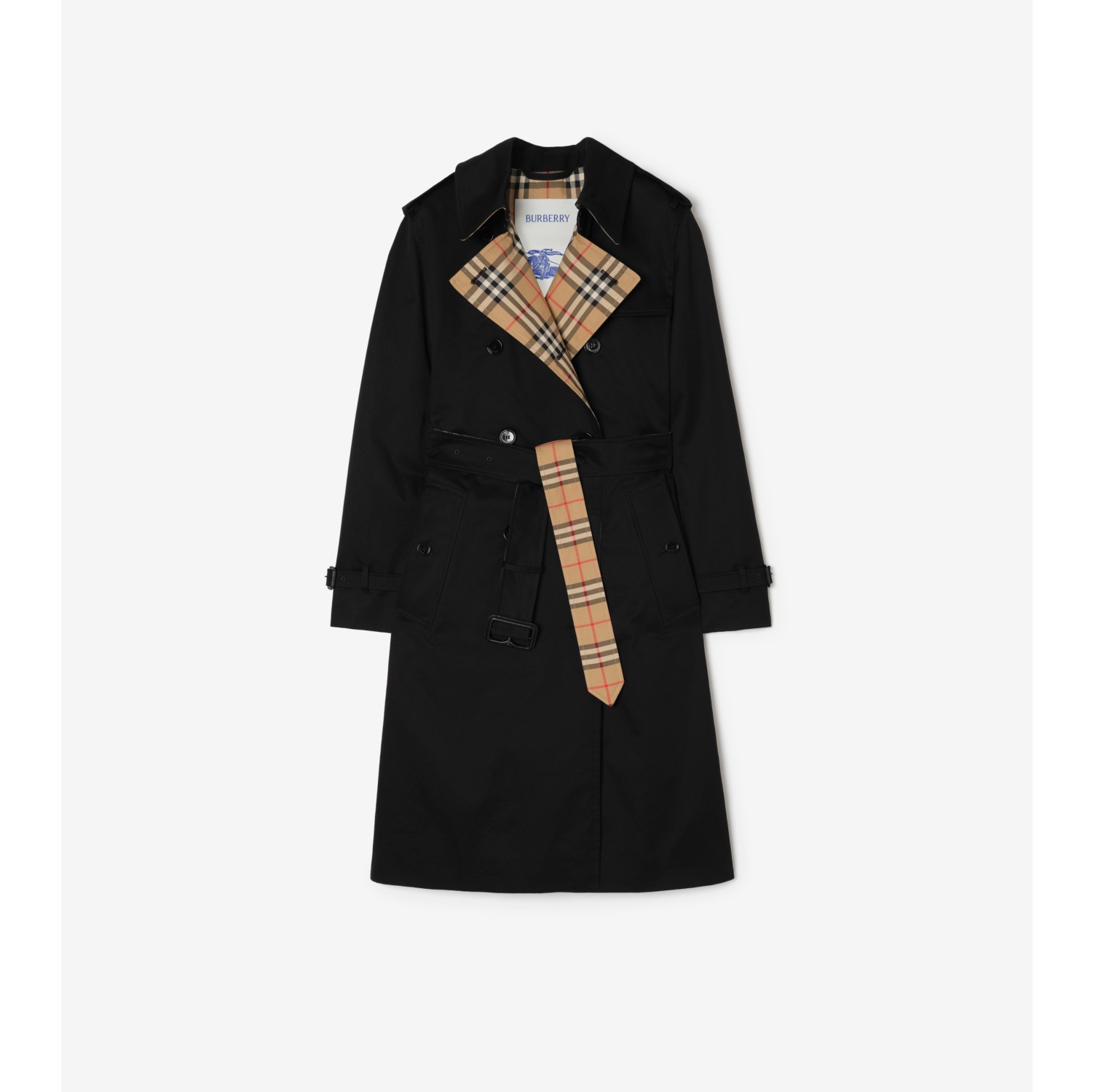 Long Gabardine Lakefield Trench Coat
