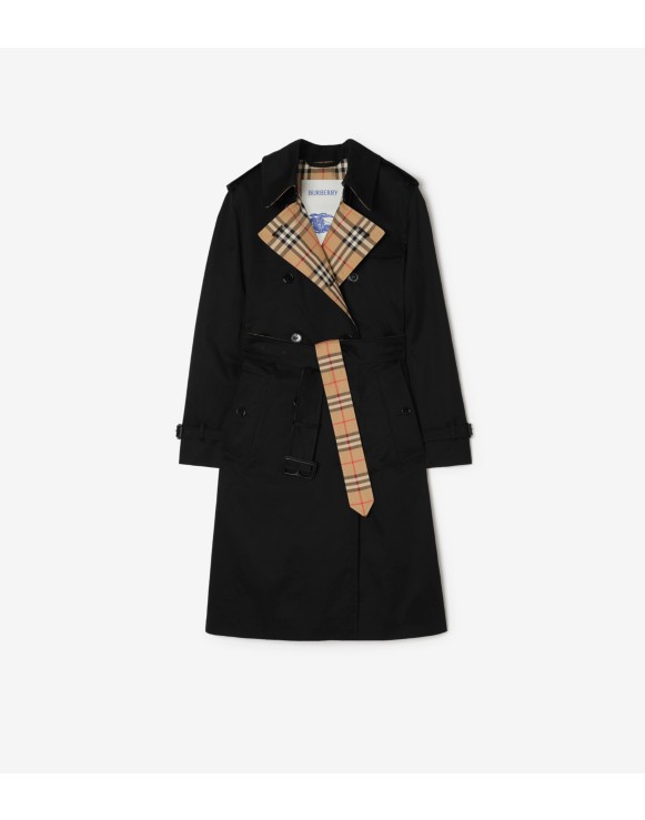 Long Gabardine Lakefield Trench Coat