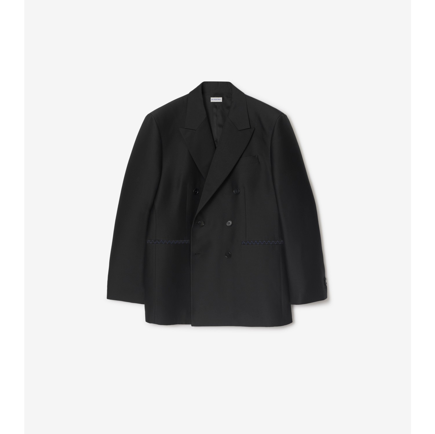 Wool Silk Tailored Jacket